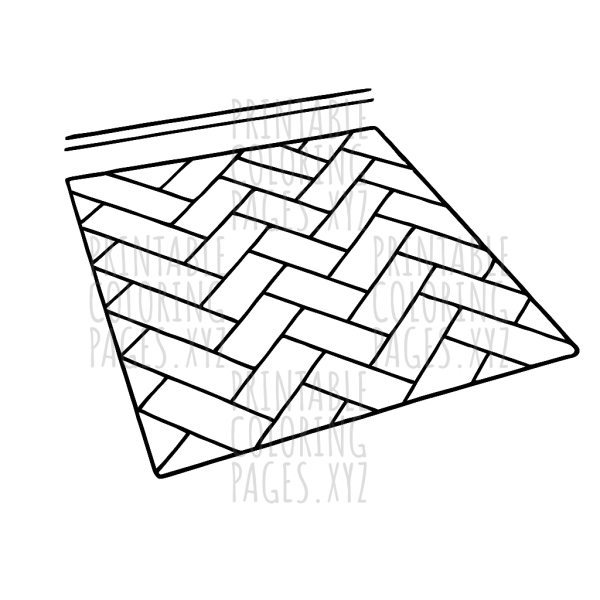 Elegant Herringbone Floor Tiles Pattern