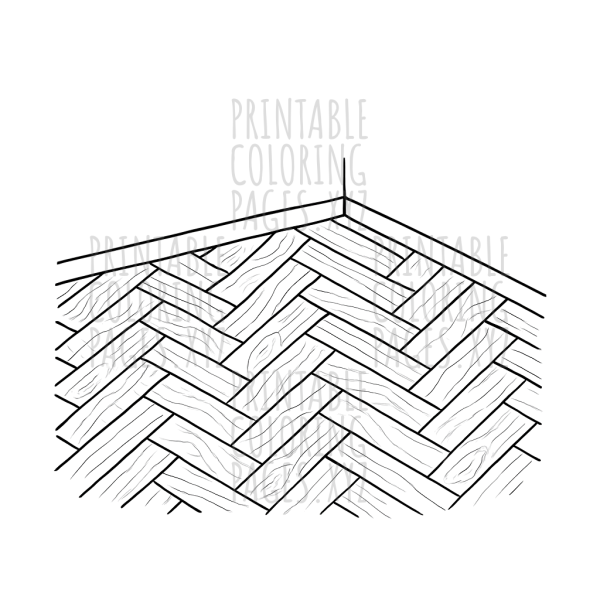 Timeless Herringbone Wood Flooring Pattern