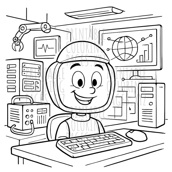 Tech Innovations: A High-Tech Computer Lab Adventure