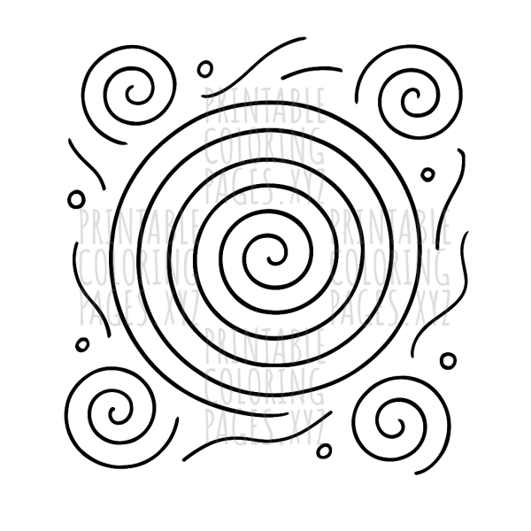 Mesmerizing Hypnotic Spiral Patterns