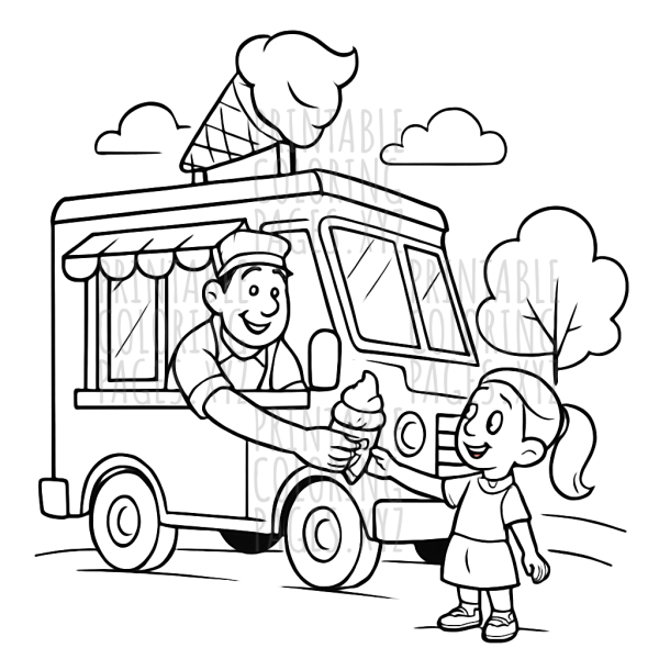 Sweet Stop Adventure at the Ice Cream Truck