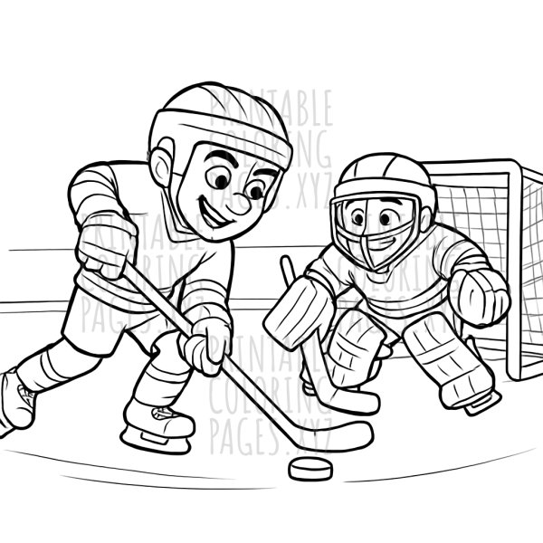 Exciting Ice Hockey Game Moments