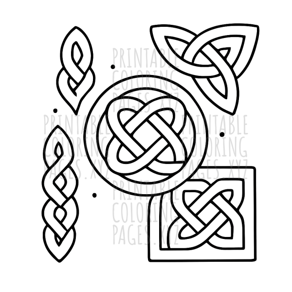 Enchanted Celtic Knots: Intricate Patterns to Color