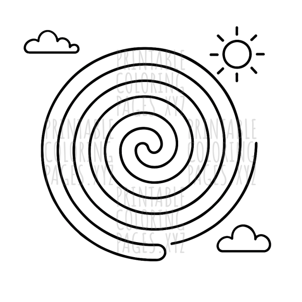 Mystifying Spiral Maze Adventure