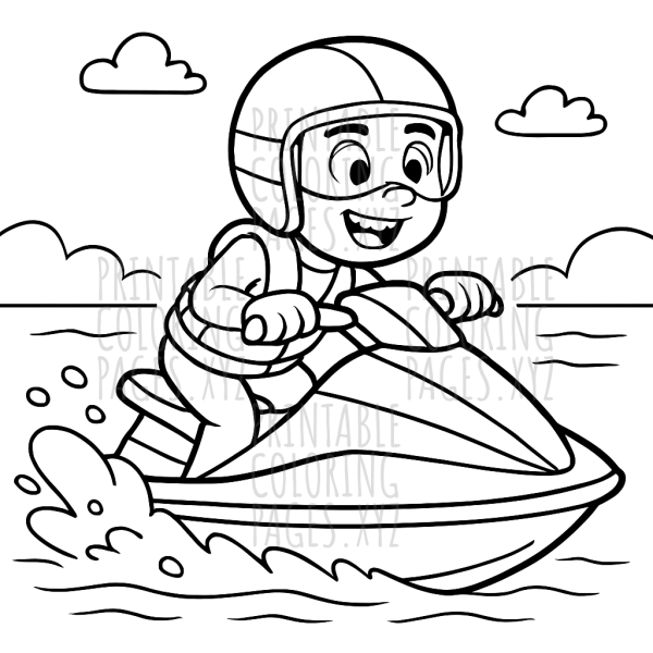 Thrilling Jet Ski Racing Adventure