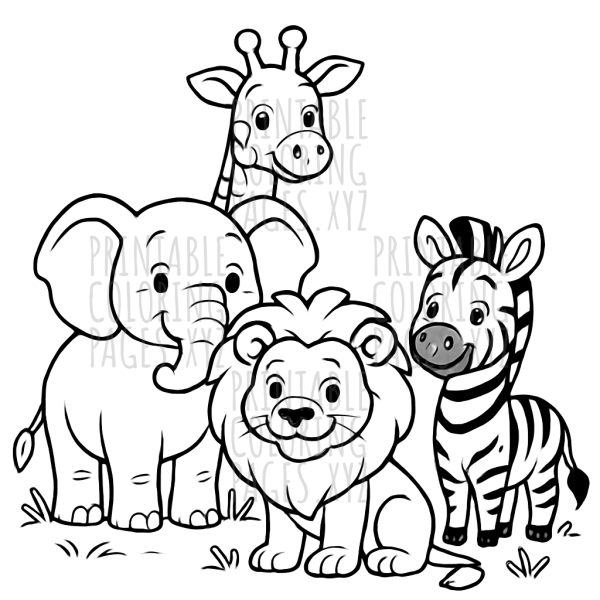 Jungle Safari Adventure with Wild Animals