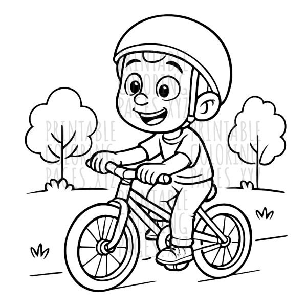 Joyful Ride Through the Park