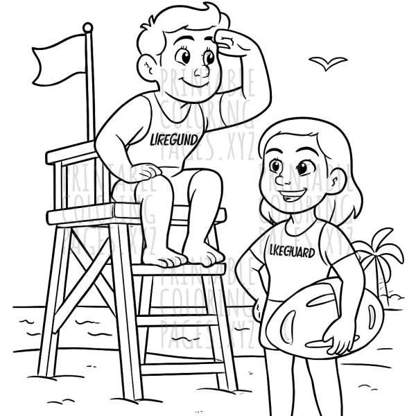 Beach Lifeguard Adventure
