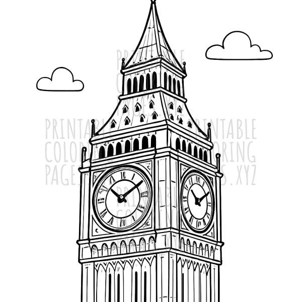 Timeless Charm of London’s Big Ben Clock Face