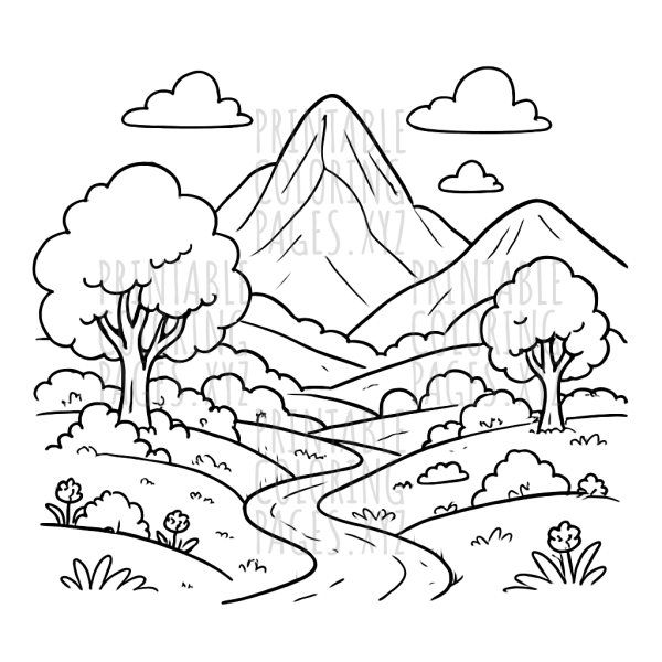 Serene Lush Green Valley Adventure