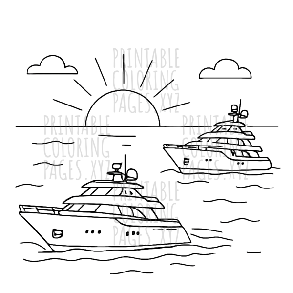 Sunset Luxury Yacht Escape