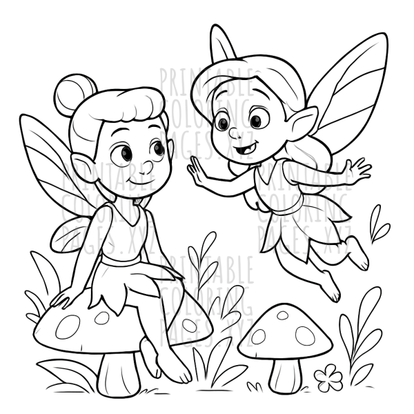 Whimsical Magic Forest Fairies Adventure