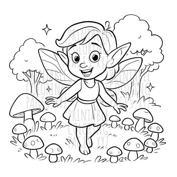 Enchanted Magical Forest Fairy Circle