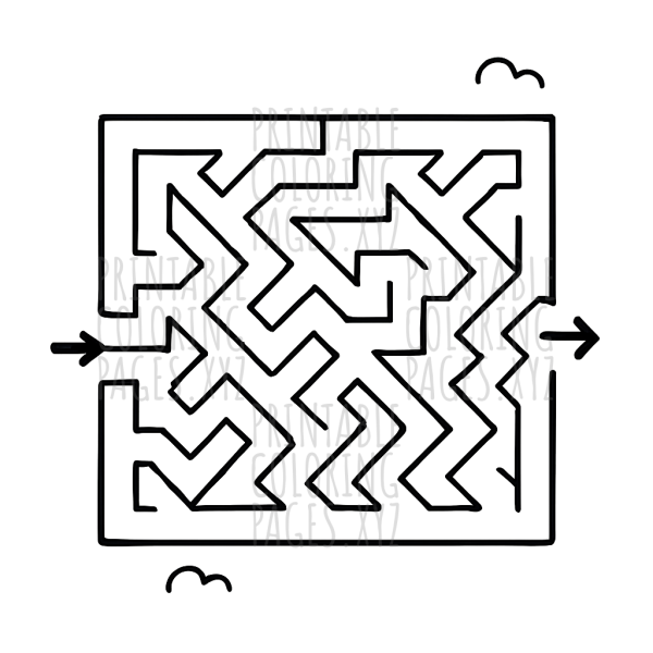 Zigzag Maze Adventure Challenge