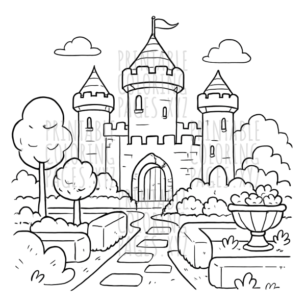 Enchanted Medieval Castle Gardens Adventure