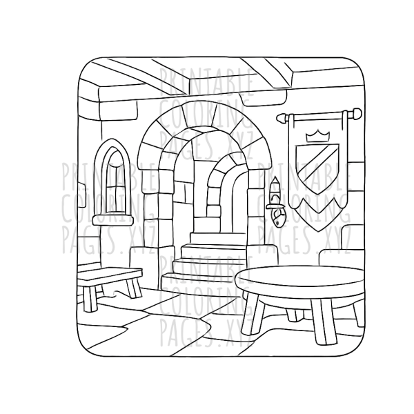 Step Inside the Majestic Medieval Castle Interior