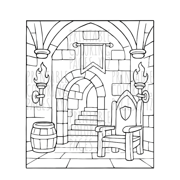 Step Inside a Majestic Medieval Castle Interior