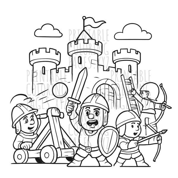 Epic Medieval Castle Siege Adventure