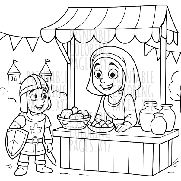 Step Into the Medieval Festival Market Adventure