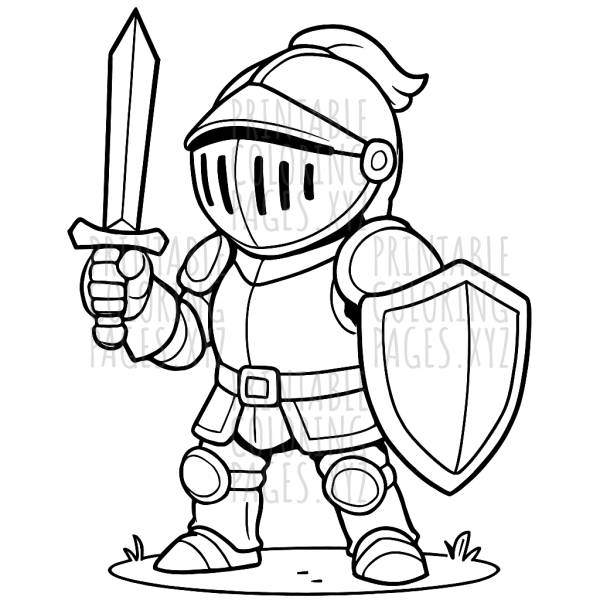 Valiant Medieval Knight Armor Adventure