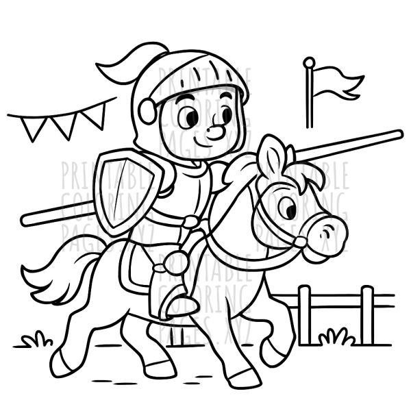 Epic Medieval Knight Tournament Adventure