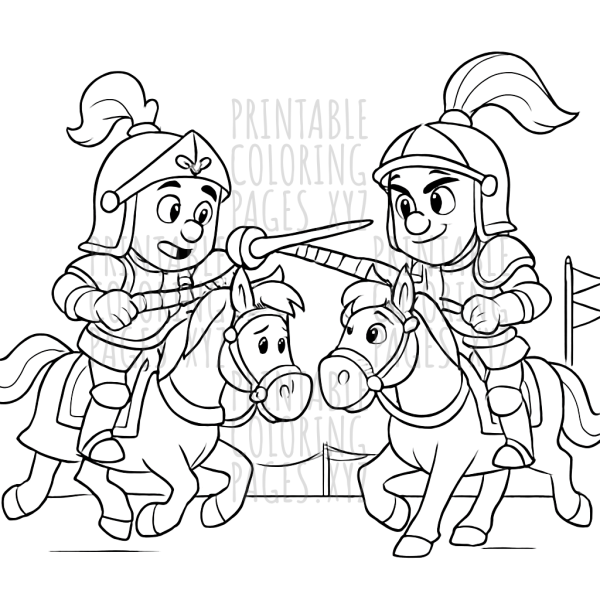 Epic Medieval Knights Jousting Adventure