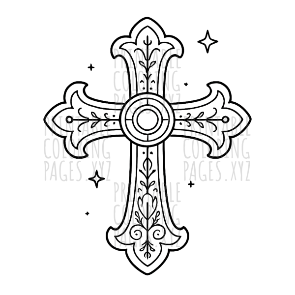 Intricate Medieval Ornate Cross Designs