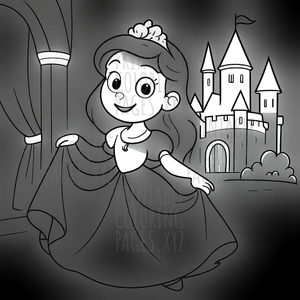 Enchanted Medieval Princess Castle Ball