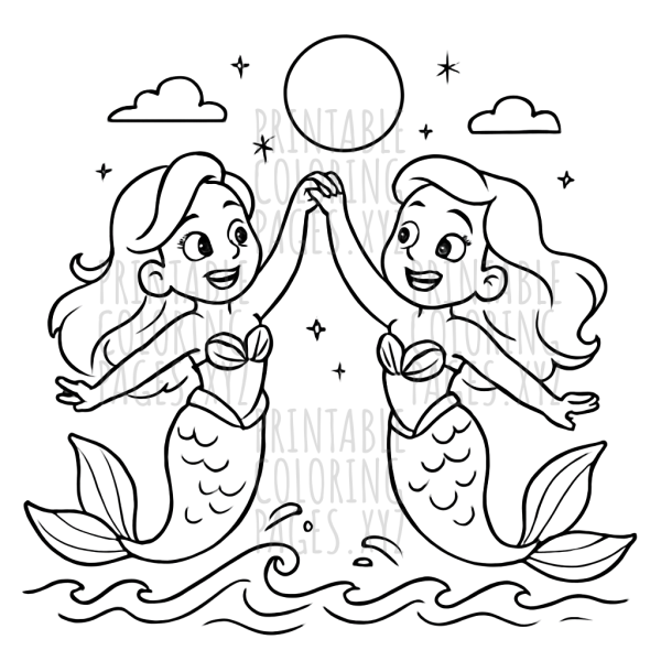 Moonlit Mermaid Dance