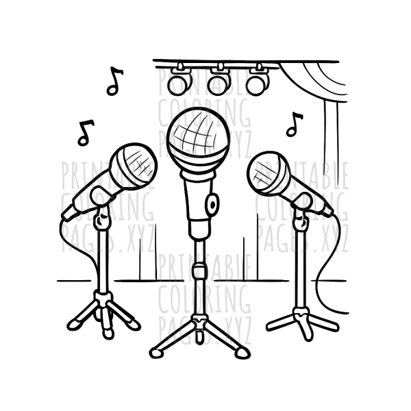 Rock the Stage with Microphones