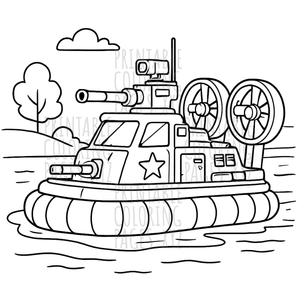 River Patrol: Military Hovercraft Adventure