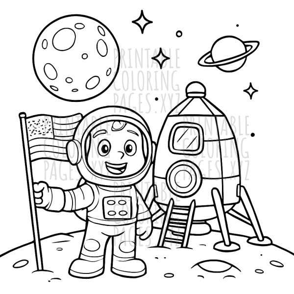 Journey to the Moon Landing Adventure