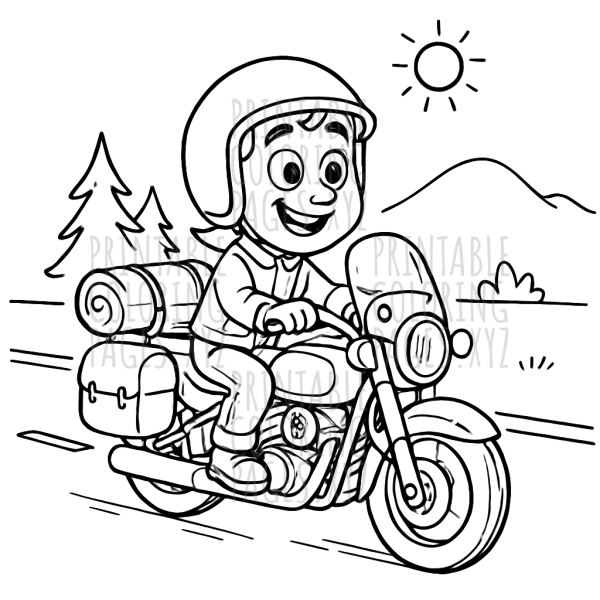 Adventure Awaits on a Motorcycle Road Trip