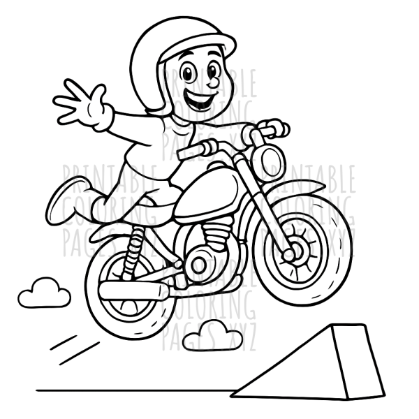 Thrilling Motorcycle Stunt Jump Adventure