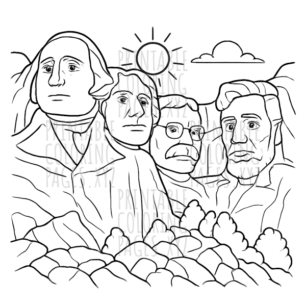 Sunset Majesty at Mount Rushmore