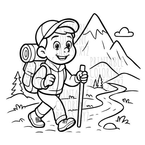 Scenic Mountain Hiking Adventure