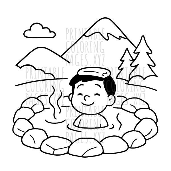 Soothing Mountain Hot Springs Adventure