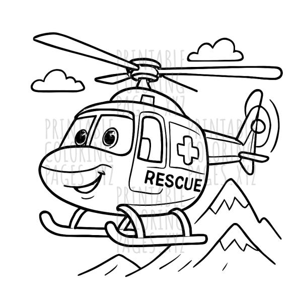 Heroic Mountain Rescue Helicopter Adventure