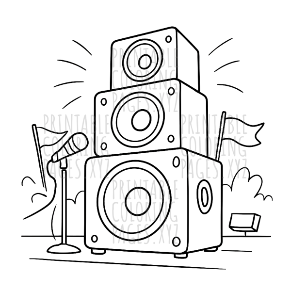 Live Music Concert Speaker Scene