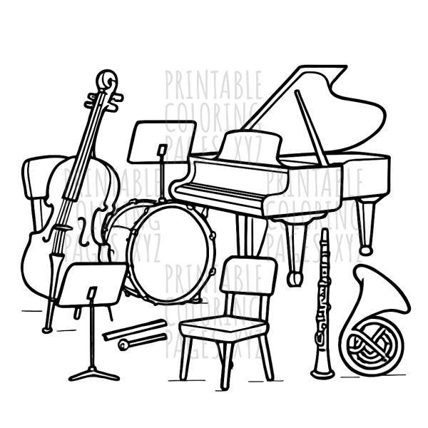 Orchestra Instruments Harmony