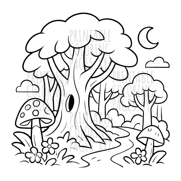 Enchanted Trails in the Mystical Fairytale Forest