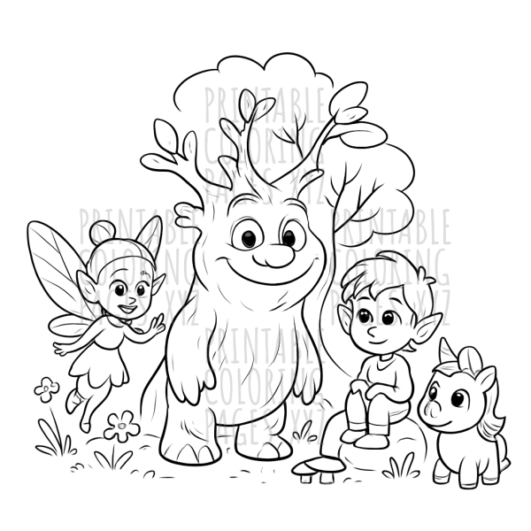 Enchanted Mystical Forest Creatures Adventure