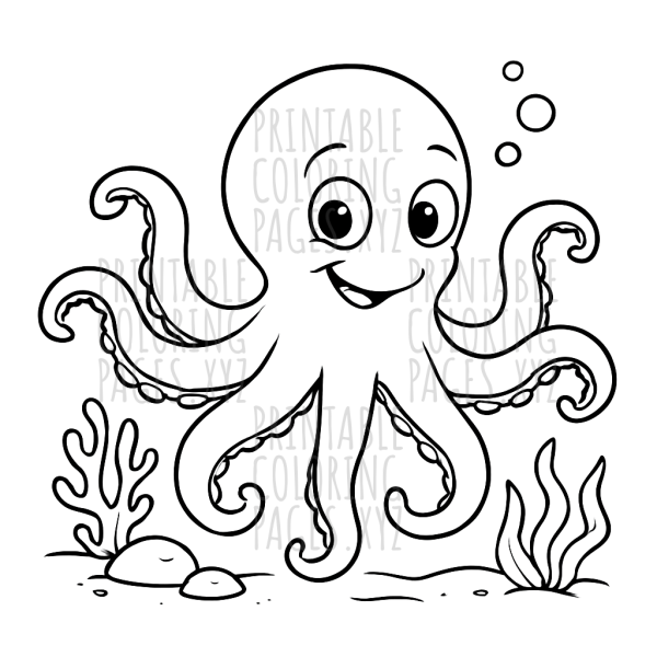 Underwater Octopus Adventure