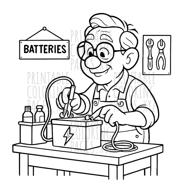 Step Back in Time: The Old-Fashioned Battery Workshop
