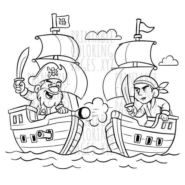 Epic Pirate Ship Battle Adventure