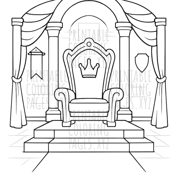 Regal Splendor in the Palace Throne Room
