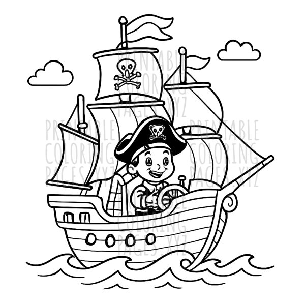 Sailing the Pirate Ship Adventure
