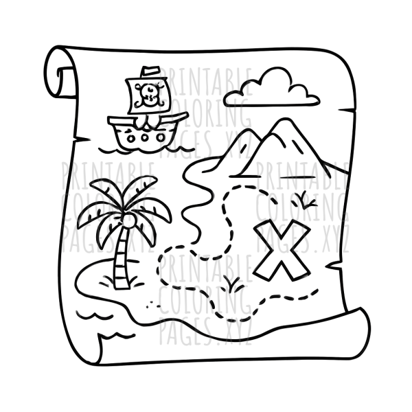 Pirate Treasure Map Adventure