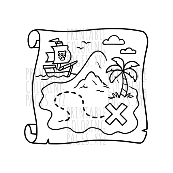 Pirate Treasure Map Adventure