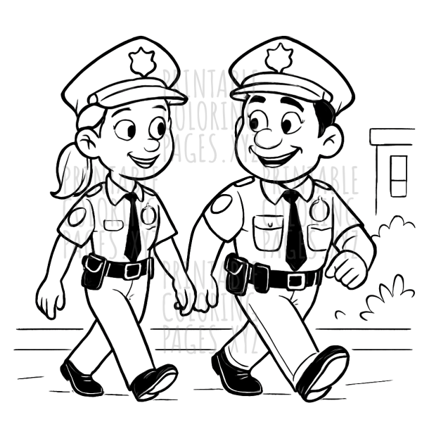 Heroes on Duty: Police Officers in Action